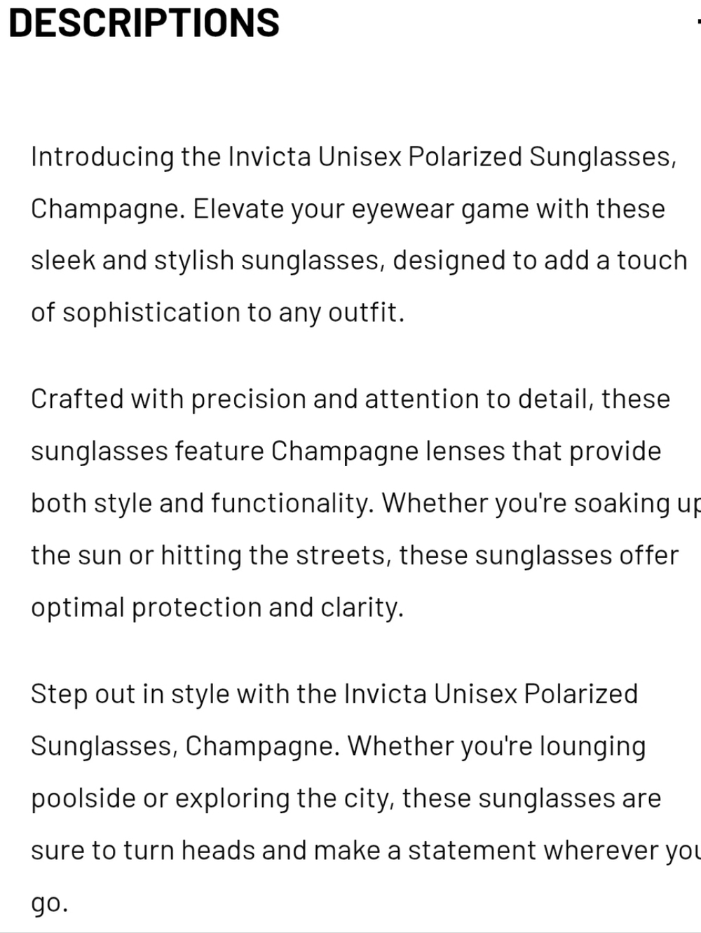 Invicta Women's Tortoiseshell Frame Sunglasses - Picture 7 of 8